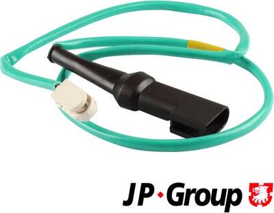 JP Group 1597300800 - Сигнализатор, износ тормозных колодок autodif.ru