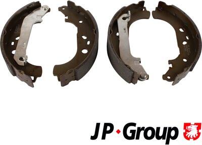 JP Group 1563902710 - Комплект тормозных колодок, барабанные autodif.ru