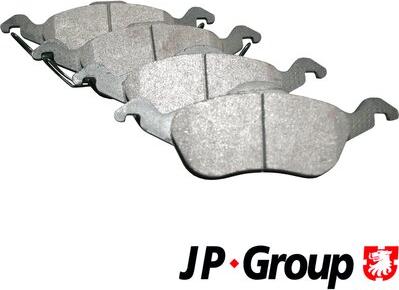 JP Group 1563600910 - Тормозные колодки, дисковые, комплект autodif.ru