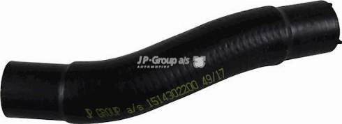 JP Group 1514302200 - Шланг, теплообменник - отопление autodif.ru