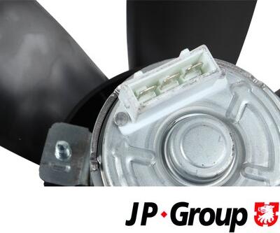 JP Group 1199100200 - Вентилятор радиатора VAG 100/80/90/GOLF I/GOLF II/JETTA/PASSAT/POLO 100/60W 280mm autodif.ru