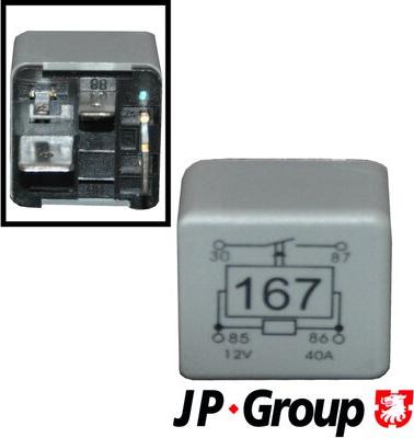 JP Group 1199206900 - Реле, топливный насос autodif.ru