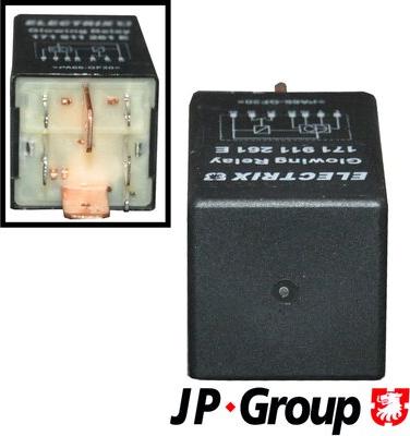 JP Group 1199206600 - Реле, система накаливания autodif.ru