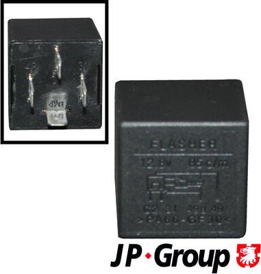 JP Group 1199208400 - Реле аварийной световой сигнализация autodif.ru