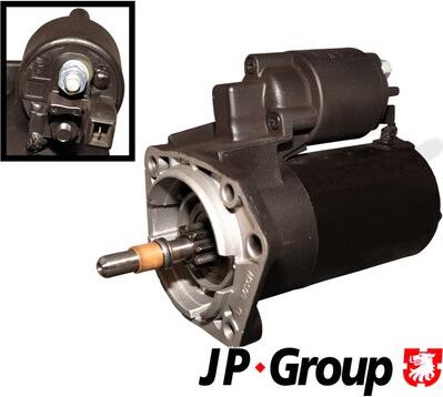 JP Group 1190301600 - Стартер 12V 09 Kw ELECTRIX DK autodif.ru