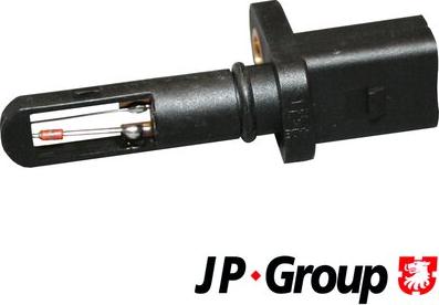 JP Group 1193101500 - Датчик, температура впускаемого воздуха autodif.ru