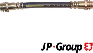 JP Group 1161701600 - Шланг тормозной VAG A1/A3/BORA/FABIA/GOLF IV задн. autodif.ru