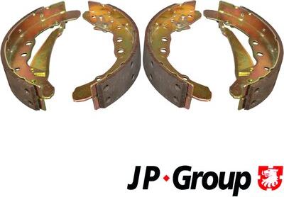 JP Group 1163900810 - Комплект тормозных колодок, барабанные autodif.ru