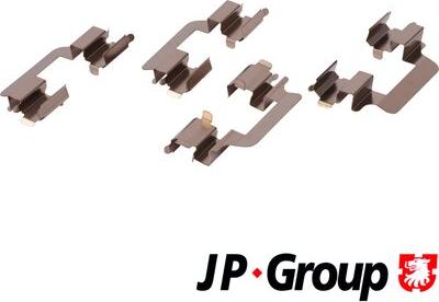 JP Group 1163650710 - Комплектующие для колодок дискового тормоза autodif.ru