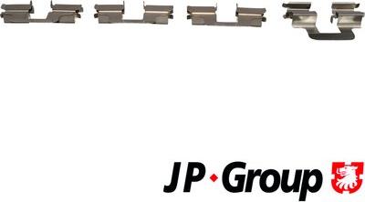 JP Group 1163651010 - Комплектующие для колодок дискового тормоза autodif.ru