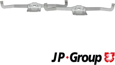 JP Group 1163651110 - Комплектующие для колодок дискового тормоза autodif.ru