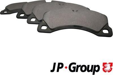 JP Group 1163607110 - Тормозные колодки, дисковые, комплект autodif.ru
