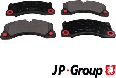 JP Group 1163613210 - Тормозные колодки, дисковые, комплект autodif.ru