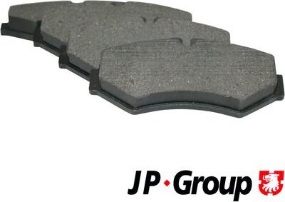 JP Group 1163705610 - Тормозные колодки, дисковые, комплект autodif.ru