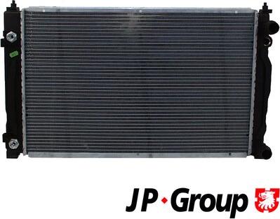 JP Group 1114204600 - Радиатор, охлаждение двигателя autodif.ru