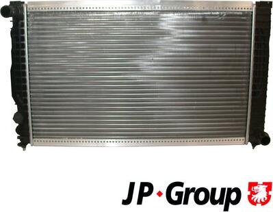JP Group 1114204300 - Радиатор, охлаждение двигателя autodif.ru