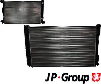 JP Group 1114208300 - Радиатор, охлаждение двигателя autodif.ru