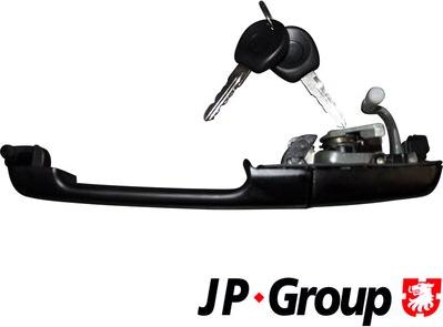 JP Group 1187100880 - Ручка двери VAG Passat B3 88-93 (передняя правая для авто без эл. стеклоподъёмников и центрального з autodif.ru