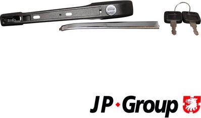JP Group 1187101680 - JP837510003_ручка дверная пер.п.!\ Audi 100/200 83-88 autodif.ru