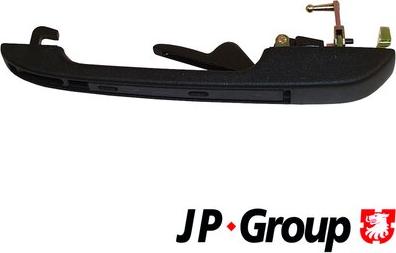JP Group 1187200680 - JP839510003_ручка двери наружн.задняя п.!\ Audi 100 82-87 autodif.ru