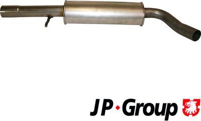 JP Group 1120502700 - Средний глушитель выхлопных газов autodif.ru