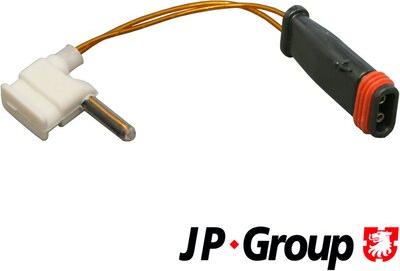 JP Group 1397300400 - Сигнализатор, износ тормозных колодок autodif.ru