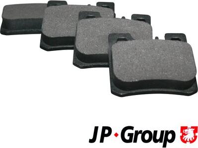 JP Group 1363700410 - Тормозные колодки, дисковые, комплект autodif.ru