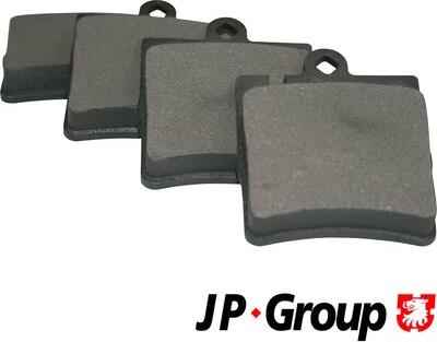 JP Group 1363700610 - Тормозные колодки, дисковые, комплект autodif.ru