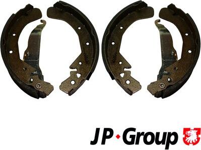 JP Group 1263900410 - Комплект тормозных колодок, барабанные autodif.ru
