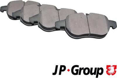 JP Group 1263603110 - Тормозные колодки, дисковые, комплект autodif.ru