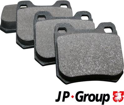 JP Group 1263700410 - Тормозные колодки, дисковые, комплект autodif.ru