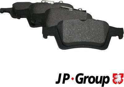 JP Group 1263700610 - Тормозные колодки, дисковые, комплект autodif.ru