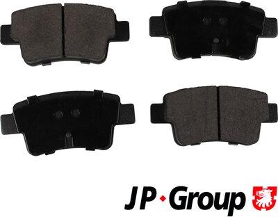 JP Group 1263701010 - Тормозные колодки, дисковые, комплект autodif.ru