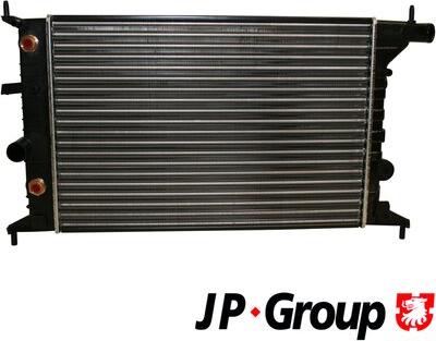 JP Group 1214203000 - Радиатор, охлаждение двигателя autodif.ru