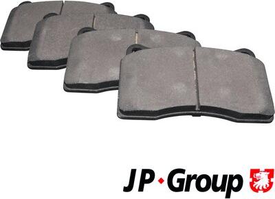 JP Group 3963601210 - Тормозные колодки, дисковые, комплект autodif.ru