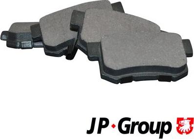 JP Group 3463700410 - Тормозные колодки, дисковые, комплект autodif.ru