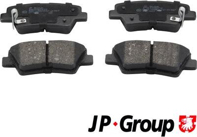 JP Group 3563700910 - Тормозные колодки, дисковые, комплект autodif.ru