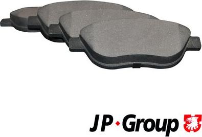 JP Group 3363601710 - Колодки тормозные дисковые /комплект 4 шт/ autodif.ru
