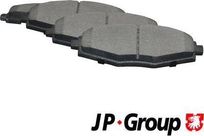 JP Group 3263600410 - Тормозные колодки, дисковые, комплект autodif.ru