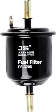 JS Asakashi FS3208 - Фильтр топливный JS Asakashi FS3208 HY Accent 1.3/1.5L G4# LC_ 00-06, Excel 1.3/1.5L 00-, Verna 1.3L autodif.ru