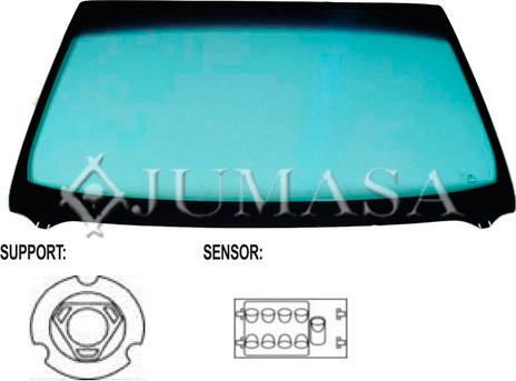 Jumasa V3301073 - Ветровое стекло autodif.ru