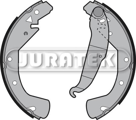 Juratek JBS1004 - Комплект тормозных колодок, барабанные autodif.ru