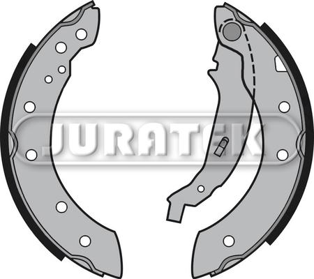 Juratek JBS1001 - Комплект тормозных колодок, барабанные autodif.ru