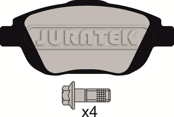 Juratek JCP4288 - Тормозные колодки, дисковые, комплект autodif.ru