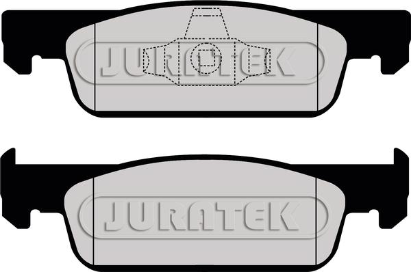 Juratek JCP8079 - Тормозные колодки, дисковые, комплект autodif.ru
