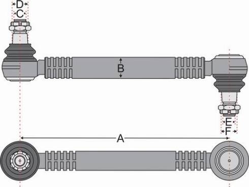 Juratek JSS1441A - Тяга / стойка, стабилизатор autodif.ru