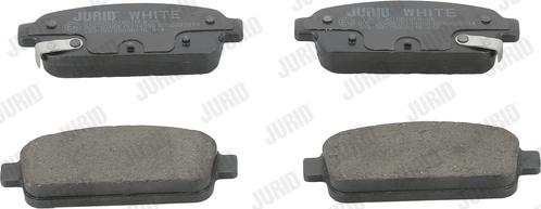 Jurid 573335JC - Тормозные колодки, дисковые, комплект autodif.ru