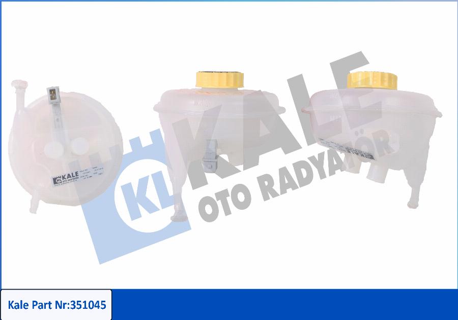 KALE OTO RADYATÖR 351045 - Компенсационный бак, гидравлического масла усилителя руля autodif.ru