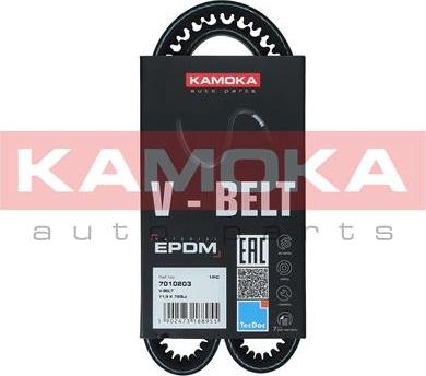 Kamoka 7010203 - Клиновой ремень, поперечные рёбра autodif.ru