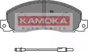 Kamoka JQ101828 - Тормозные колодки, дисковые, комплект autodif.ru
